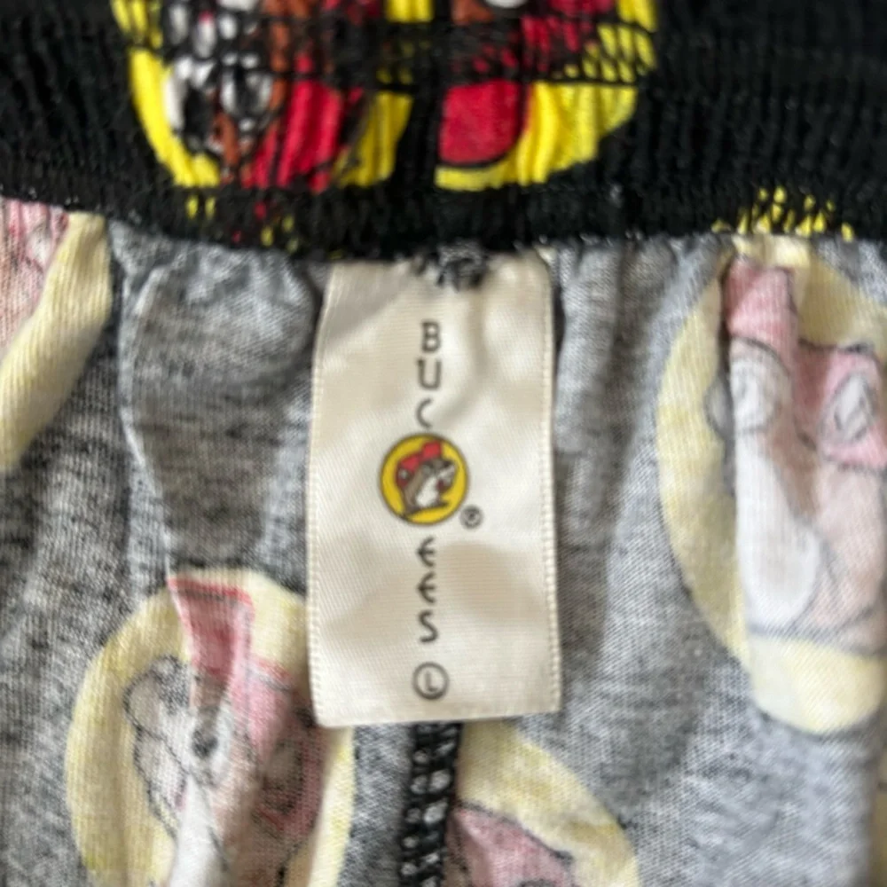 Shorts Boxer Style Bucee's Logo all over Black Red Yellow by Bucee's Child Large - Picture 10 of 12